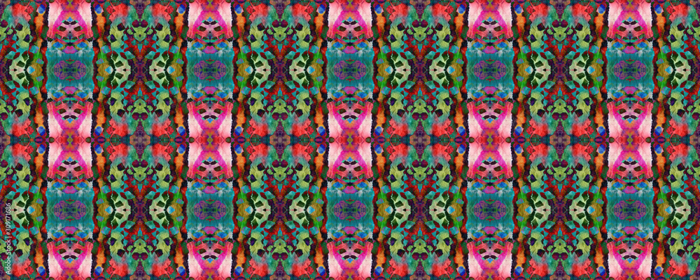 Watercolor Ethnic Design. Watercolor Ethnic Design.