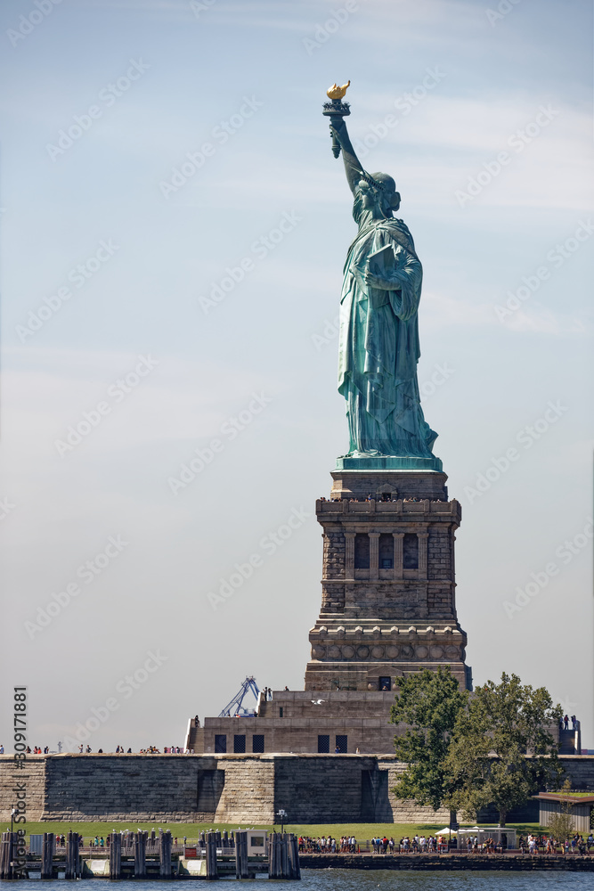 Obraz premium 自由の女神 ニューヨーク