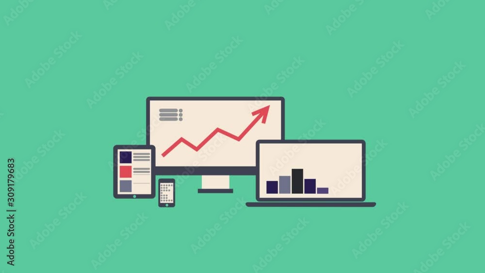 4K Set of business icons with infographics with alpha channel. Infographics on Smartphone, laptop, computer and tablet. Technology devices illustration, Animation Design 4K Set of business icons with infographics with alpha channel. Infographics on Smartphone, laptop, computer and tablet. Technology devices illustration, Animation Design