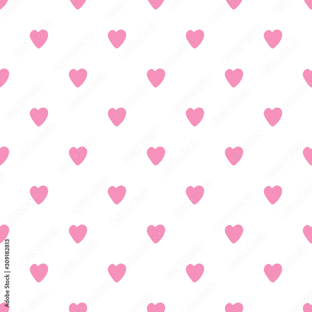 Seamless pattern with red hearts. 14 february wallpaper. Seamless pattern with red hearts. 14 february wallpaper.
