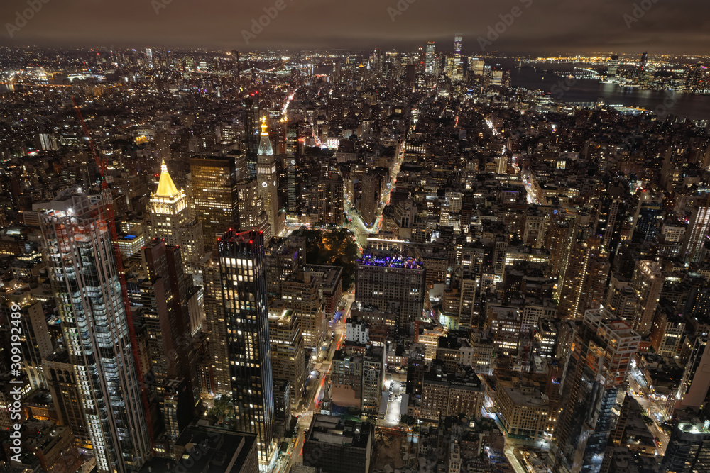 マンハッタン夜景