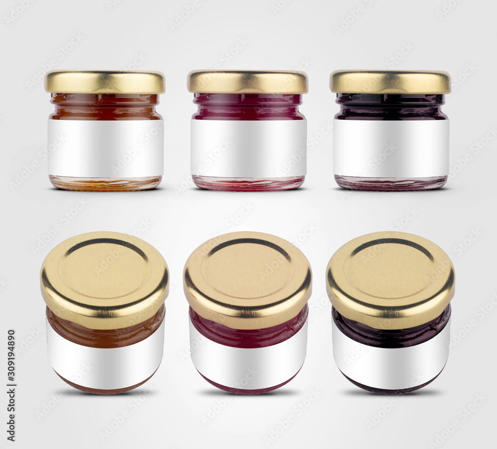 small jam jars with blank labels small jam jars with blank labels