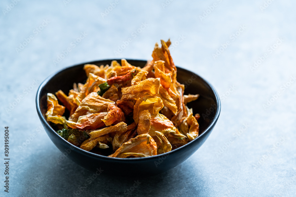 Colorful Dry Pepper Slices /Sun Dried Mixed Sliced Style Ready to Use in Bowl. Colorful Dry Pepper Slices /Sun Dried Mixed Sliced Style Ready to Use in Bowl.