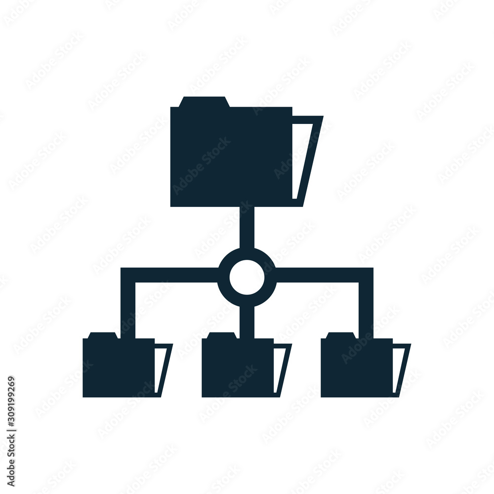 folders files documents network icons folders files documents network icons