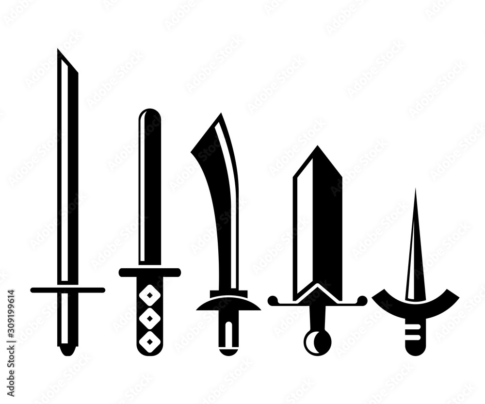 sword and rapier vector illustration sword and rapier vector illustration