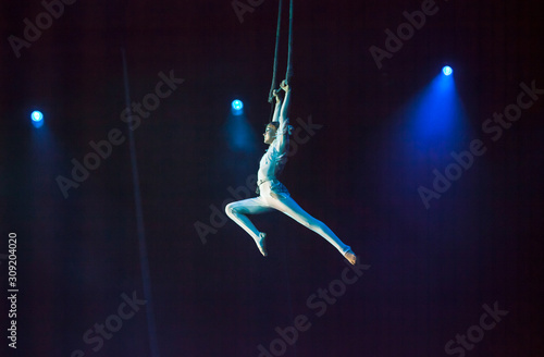 air circus performances in the circus