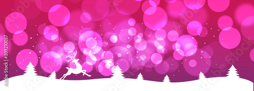 sfondo, fondo natale, alberi, alberelli, bokeh,	