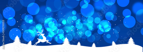 sfondo, fondo natale, alberi, alberelli, bokeh,	