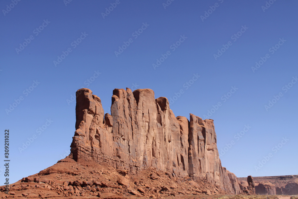 Obraz premium View of Monument Valley Utah and Arizona USA