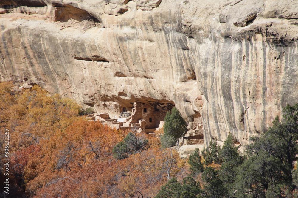 Mesa Verde National Park Indian cliff dwellings