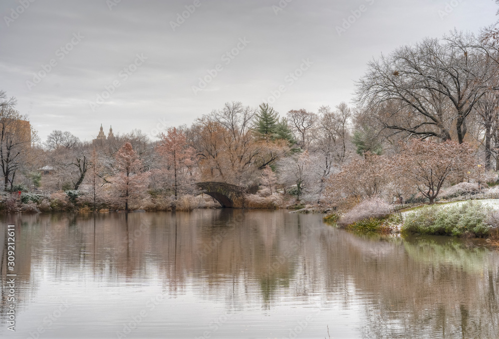 Gapstow Bridge in Central Park Gapstow Bridge in Central Park