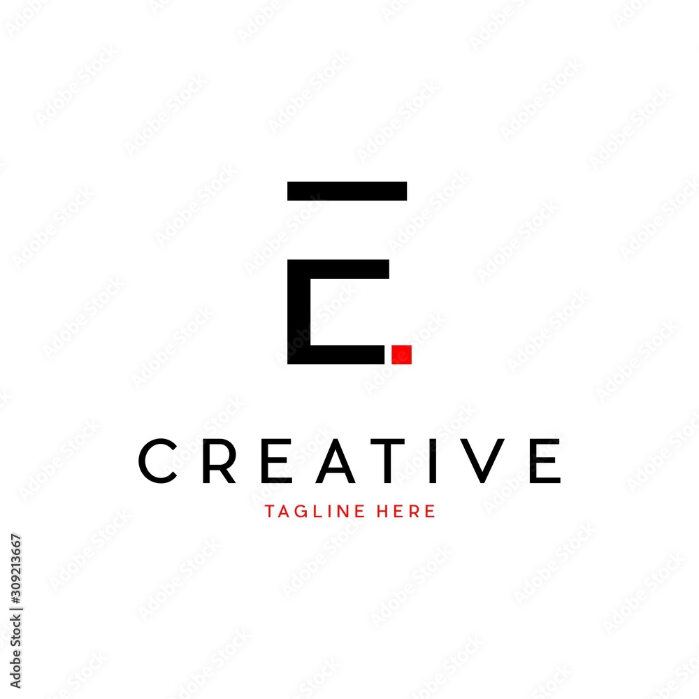 Letter EI Abstract Creative Icon Logo Design Template Element Vector Letter EI Abstract Creative Icon Logo Design Template Element Vector