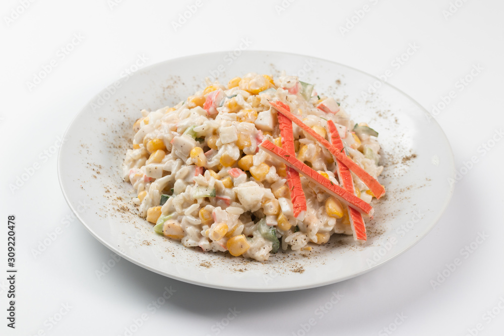 Crab Stick Salad Crab Stick Salad