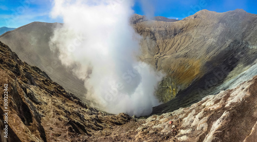 Mount Bromo an active volcano in Tengger Semeru National Park East Java, Indonesia