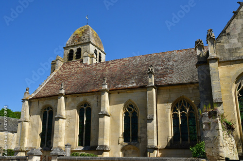 Guiry en Vexin, France - may 4 2018 : picturesque village photo