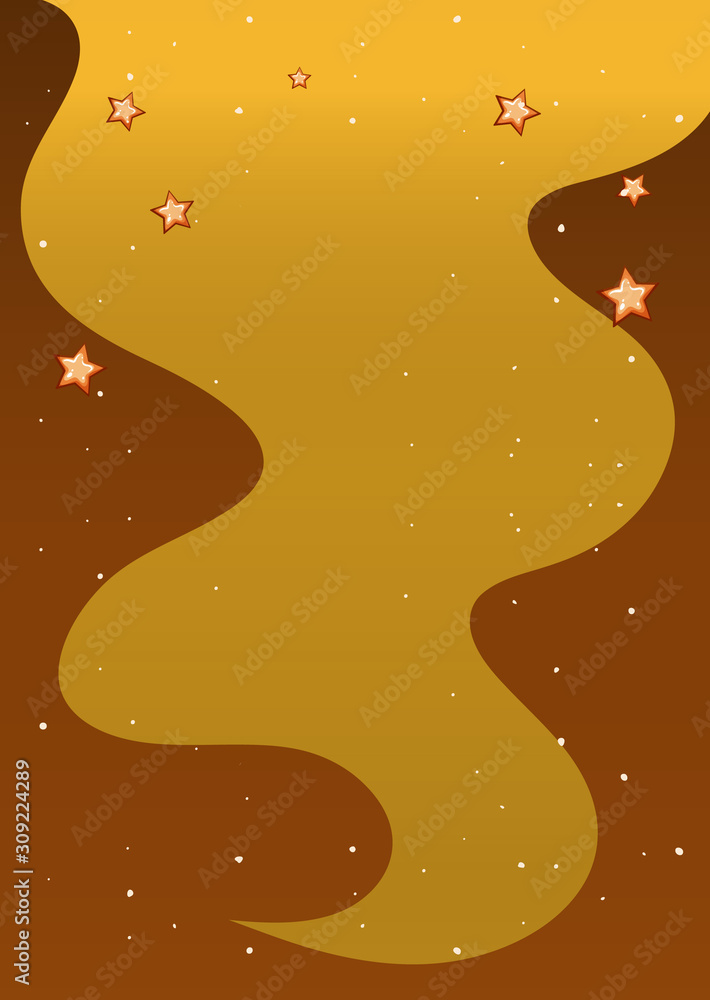 Brown background with little stars Brown background with little stars