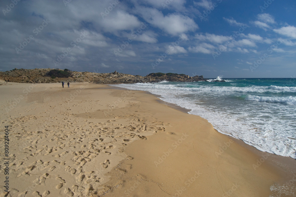 La spiaggia di Chia La spiaggia di Chia