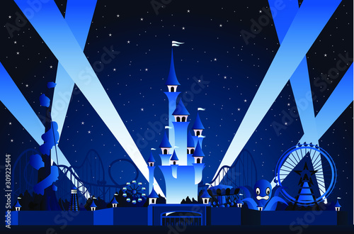 amusement park show