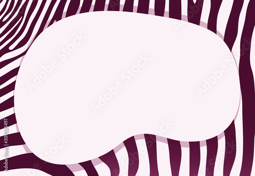 Background template with zebra patterns