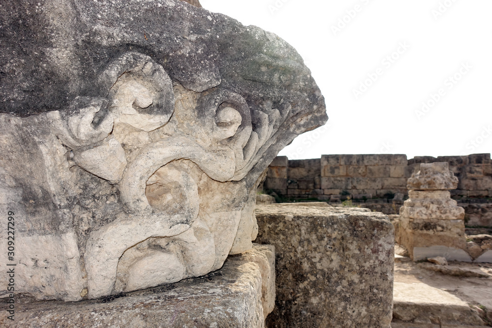 Ausgrabungsstätte der antiken Stadt Salamis