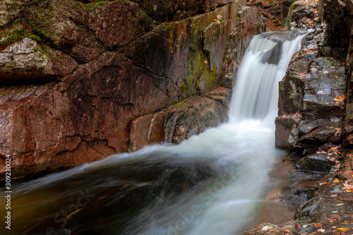 Flume Gorge in the Autumn Long Exposure