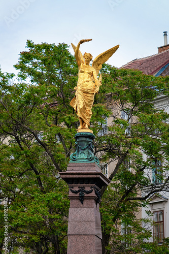 Liebenberg Memorial of Victoria Goddess in Vienna in Austria photo