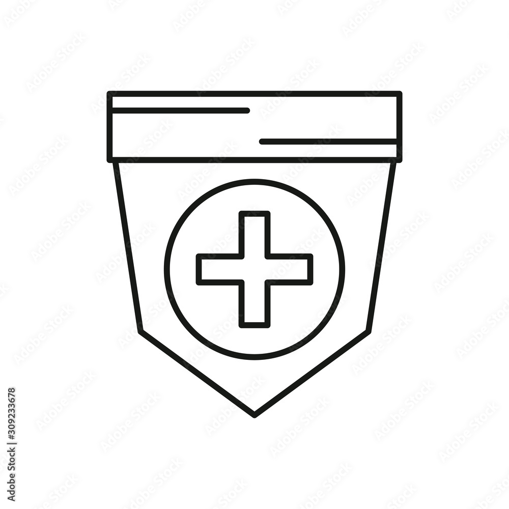 shield security guard isolated icon shield security guard isolated icon