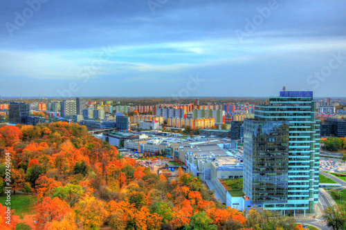 Canvas Print The city of Bratislava, Slovakia