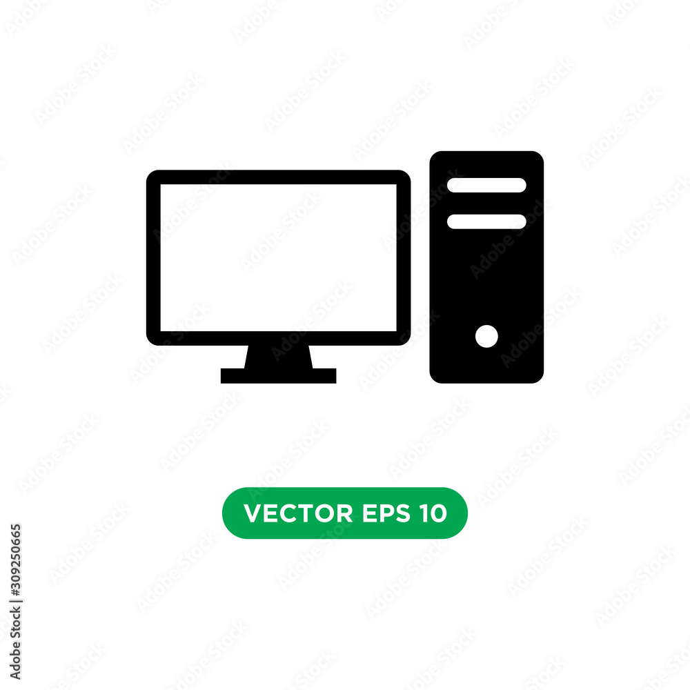 computer technology icon vector template design concept computer technology icon vector template design concept