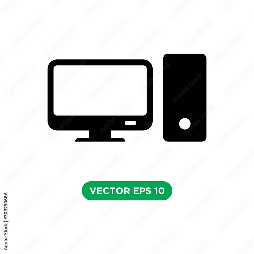 computer technology icon vector template design concept computer technology icon vector template design concept