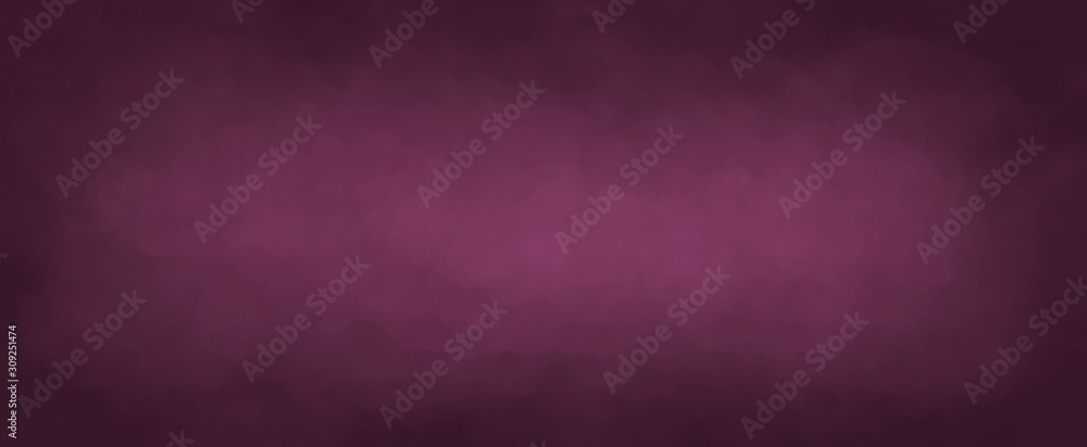 Dark elegant pink with soft lightand dark border, old vintage background website wall or paper illustration