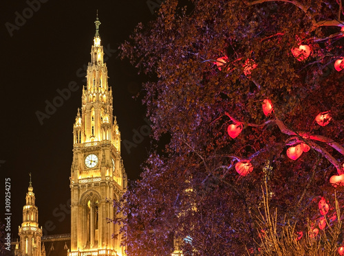 Christmas market at Rathaus...