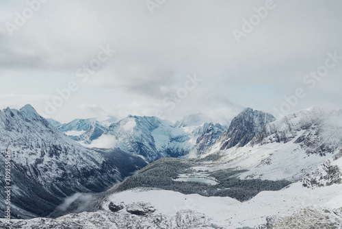 Wallpaper Mural Snow White Glacier Mountains with Brilliant Blue Sky Torontodigital.ca