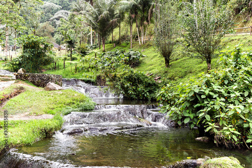 Natural Landscapes of Santa Rosa de Cabal in Risaralda  Colombia.
