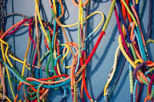 rope on a background