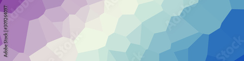 Classic Blue Abstract trianglify Generative Art background illustration