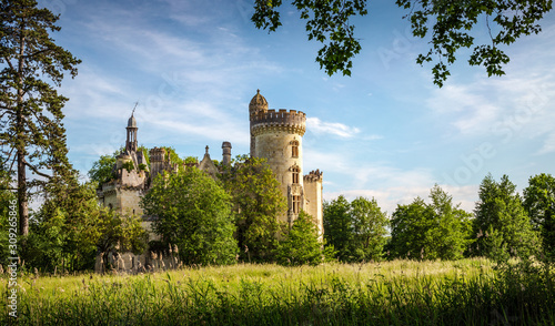 La Mothe Chandeniers, a fairytale ruin of a french castle photo