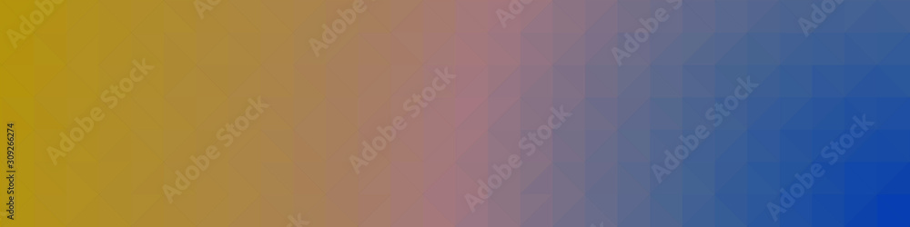 Obraz premium Classic Blue Abstract trianglify Generative Art background illustration