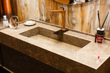 Creative sink from stone