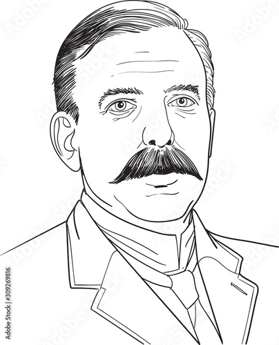 Obraz na plátně Ernest Rutherford
