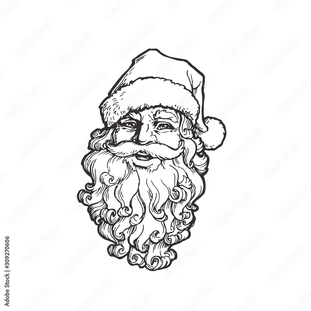 1288 Santa Claus Sleigh Sketch Images Stock Photos  Vectors   Shutterstock