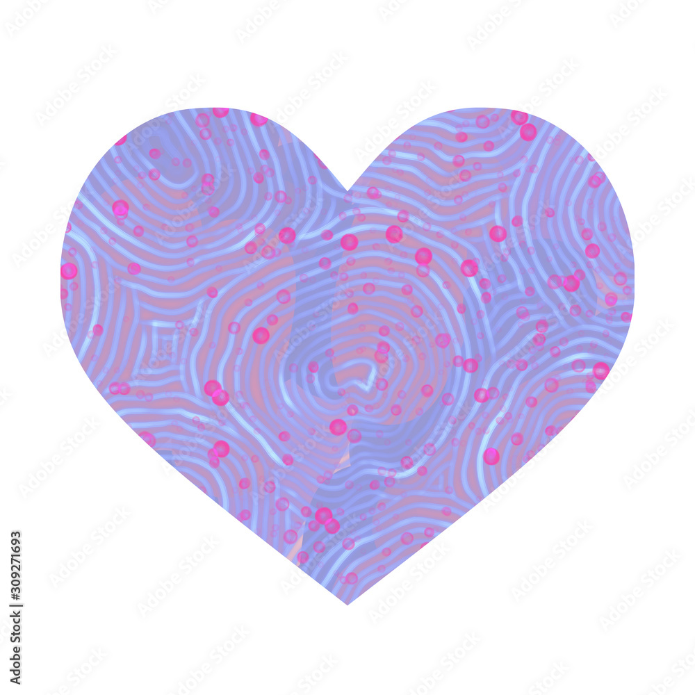texture heart isolated on white background texture heart isolated on white background