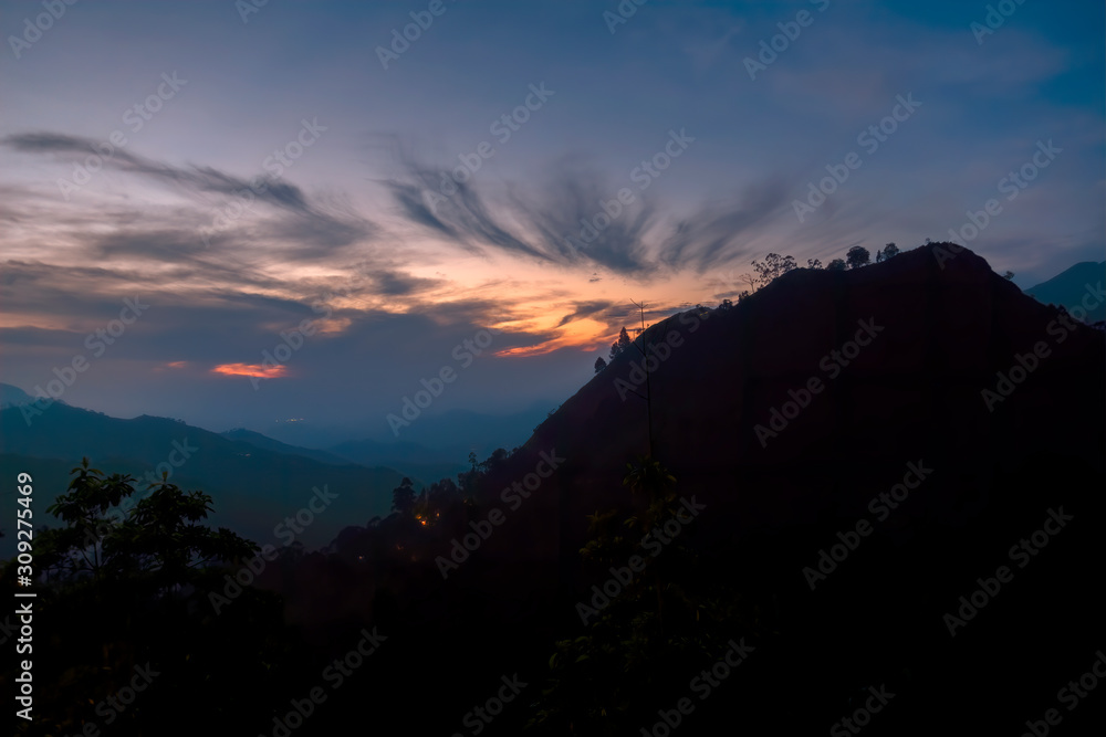 Sunrise, Ella, Sri Lanka