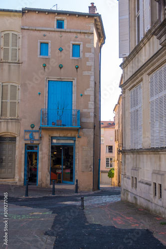 Fototapeta Naklejka Na Ścianę i Meble -  Walk along the streets of the historic center of Nancy, Lorraine, France