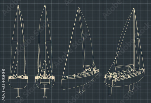 Sailing yacht Blueprints