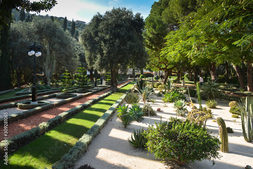 Bahai Gardens in Haifa. photo