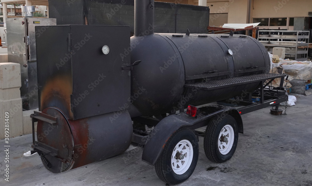 Industrial size barbecue 