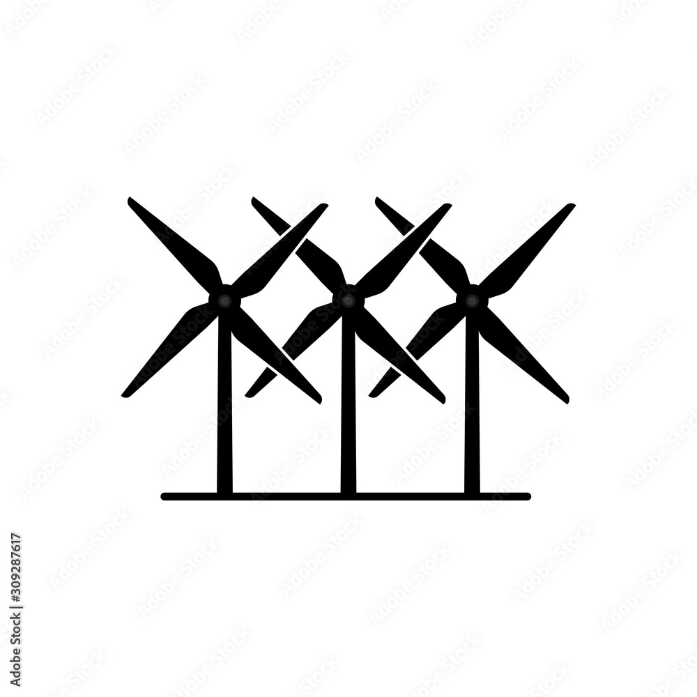turbine icon trendy flat design turbine icon trendy flat design