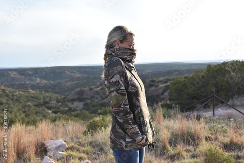 Girl and Woman in Camo