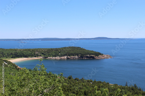 Great Head and Newport Cove at Acadia National Park in Maine